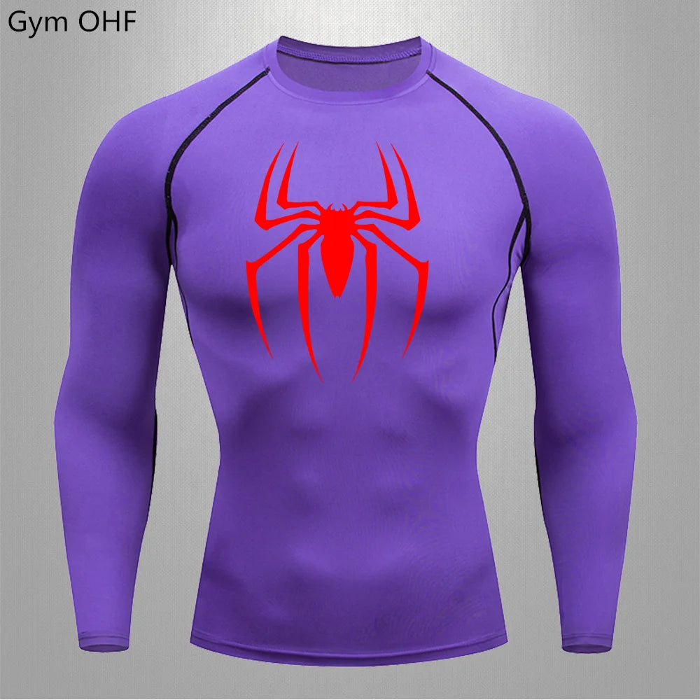 Spiderman Compression Fitness Shirt: Elevate Your Workout Performance