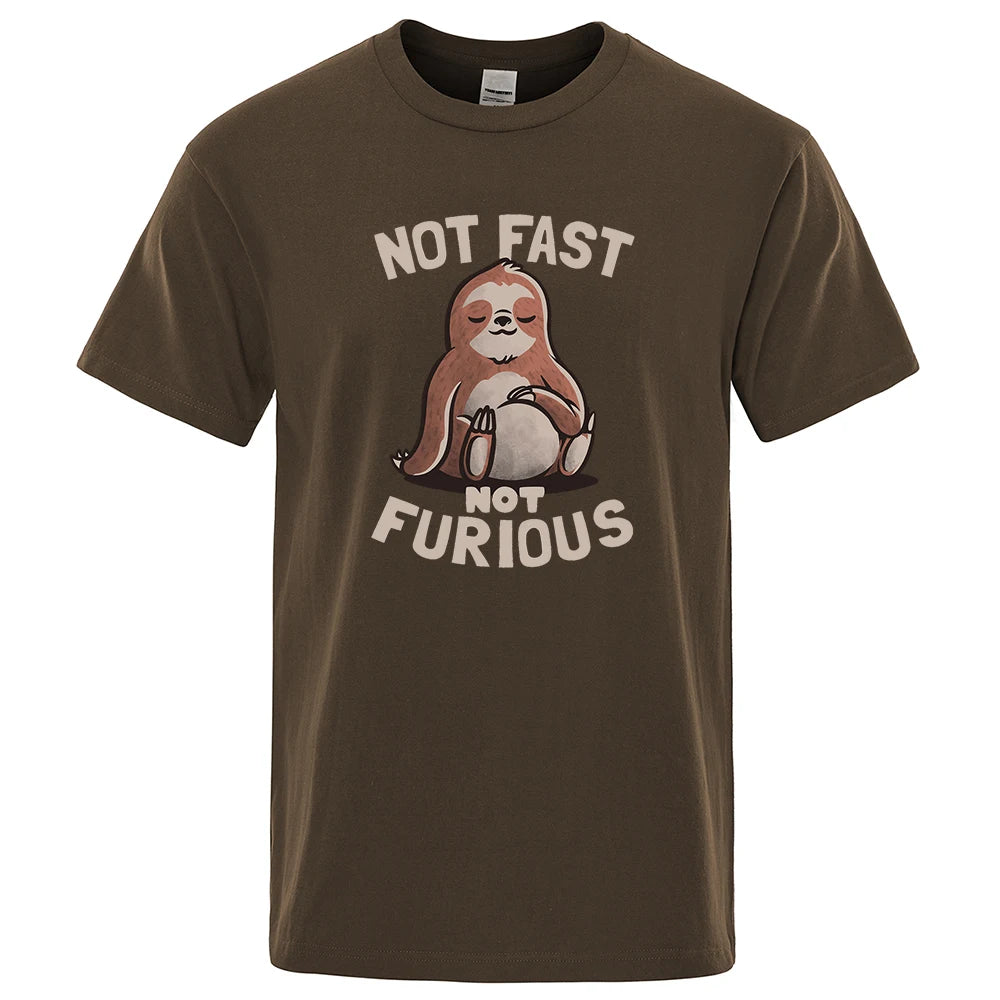 Kawaii Sloth Print T-Shirt: Embrace Playful Fashion