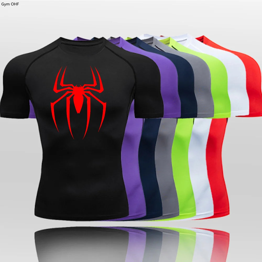 Spiderman Compression Fitness Shirt: Elevate Your Workout Performance