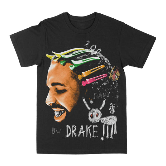 Y2K Drake Graphic Tee for Men: Retro Streetwear Vibes with Hip Hop Edge