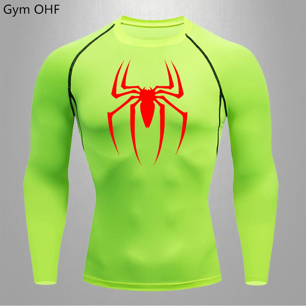 Spiderman Compression Fitness Shirt: Elevate Your Workout Performance