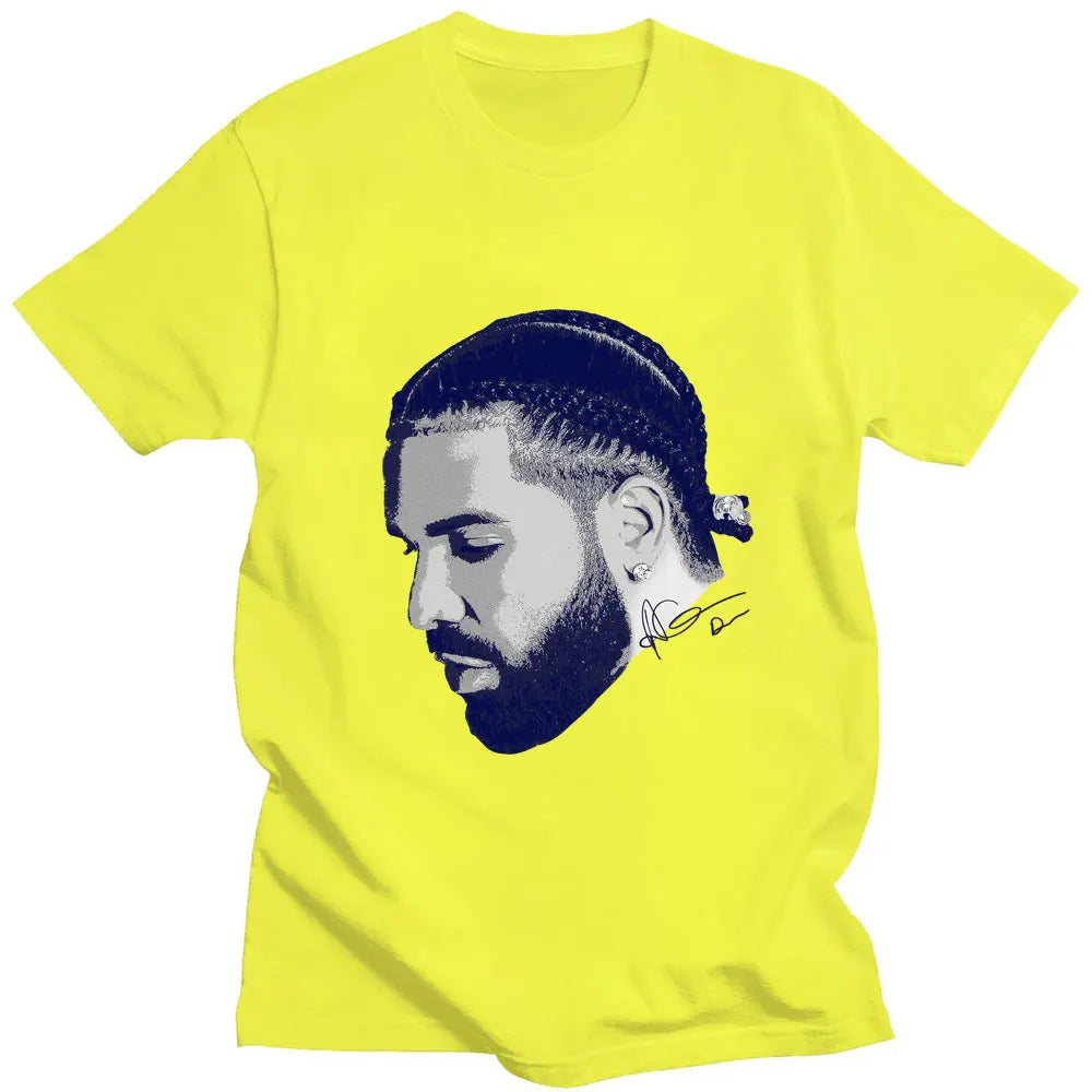 Men’s Printed Cotton-Microfiber Short Sleeve T-Shirt – Casual O-Neck, Oversized Streetwear Top