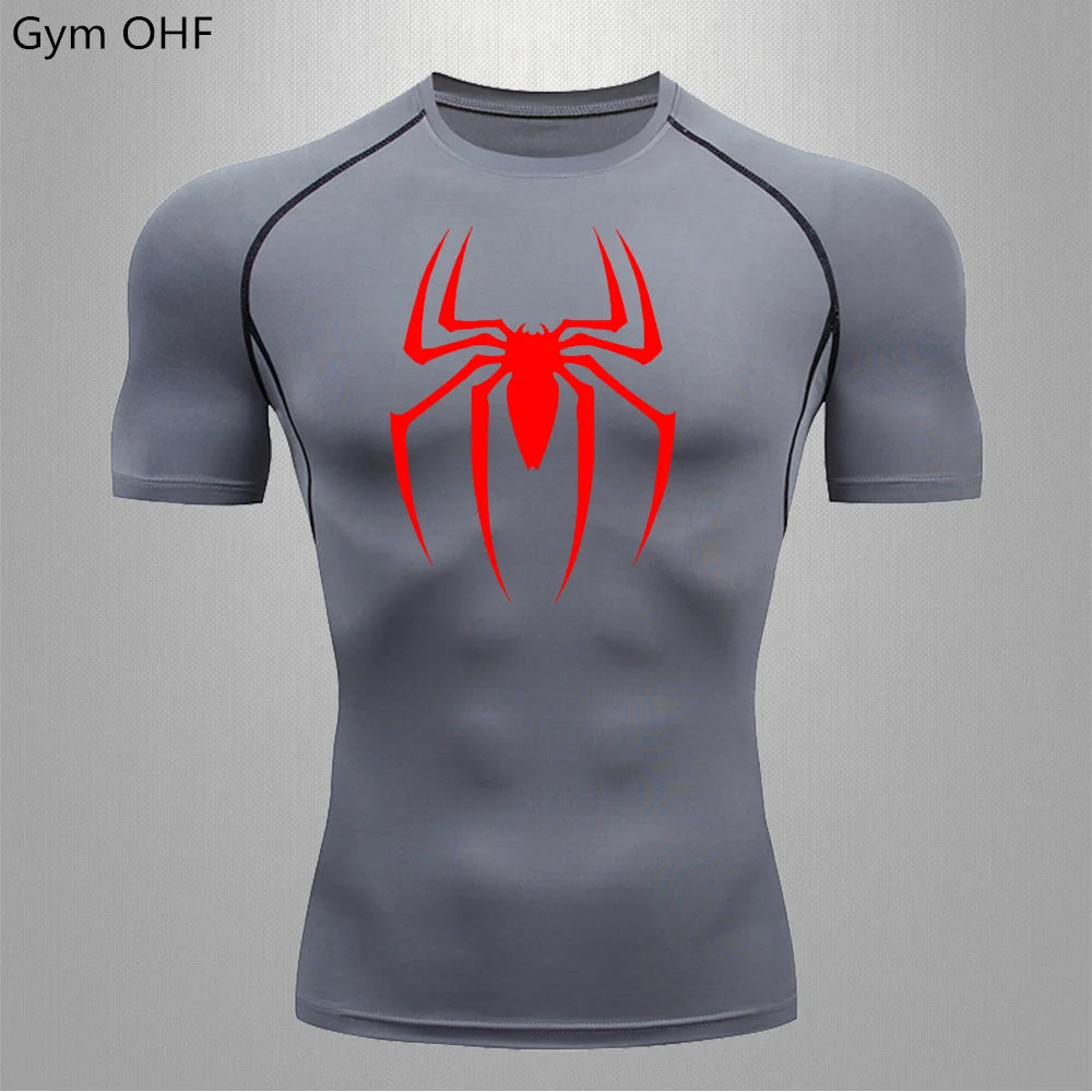 Spiderman Compression Fitness Shirt: Elevate Your Workout Performance