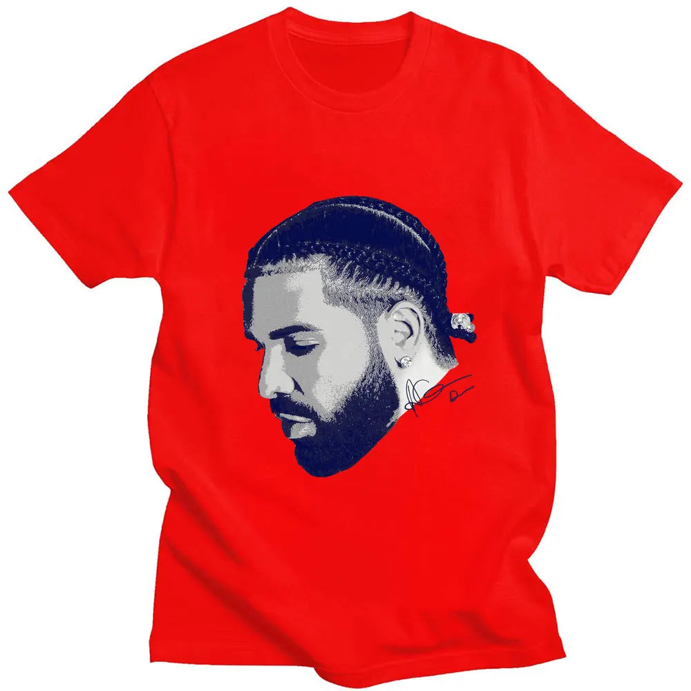 Men’s Printed Cotton-Microfiber Short Sleeve T-Shirt – Casual O-Neck, Oversized Streetwear Top