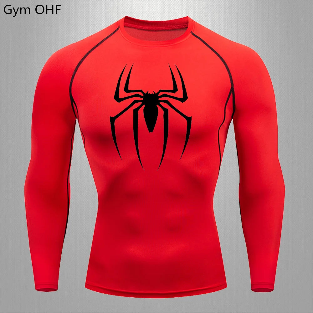 Spiderman Compression Fitness Shirt: Elevate Your Workout Performance