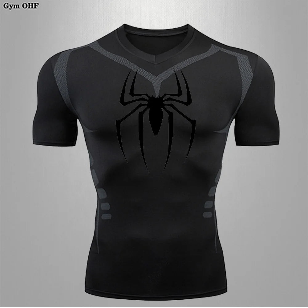 Spiderman Compression Fitness Shirt: Elevate Your Workout Performance