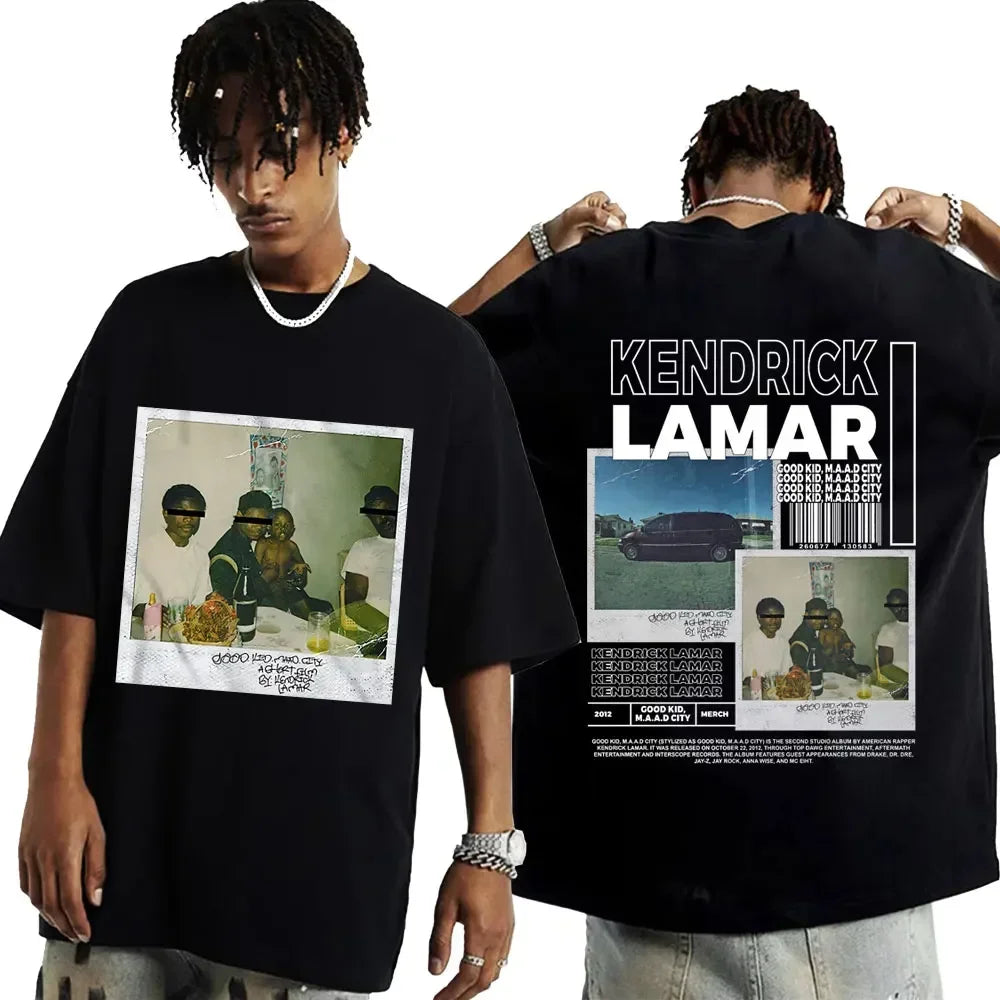 Kendrick Lamar "Good Kid" Graphic T-Shirt: A Tribute to Hip Hop Excellence