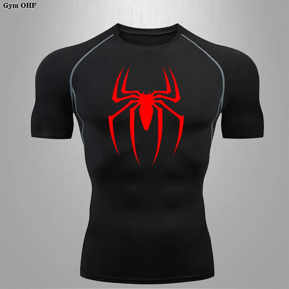 Spiderman Compression Fitness Shirt: Elevate Your Workout Performance