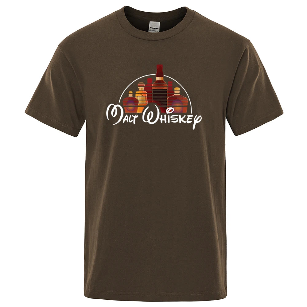 Malt Whiskey Printed T-Shirt: Sip in Style