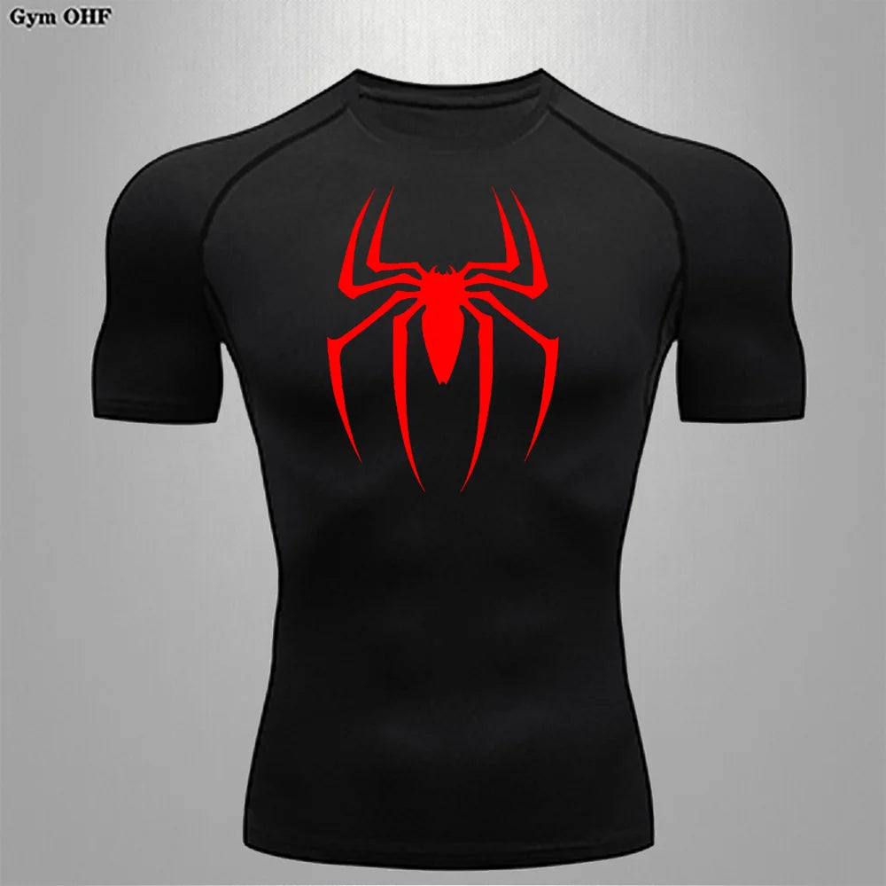 Spiderman Compression Fitness Shirt: Elevate Your Workout Performance