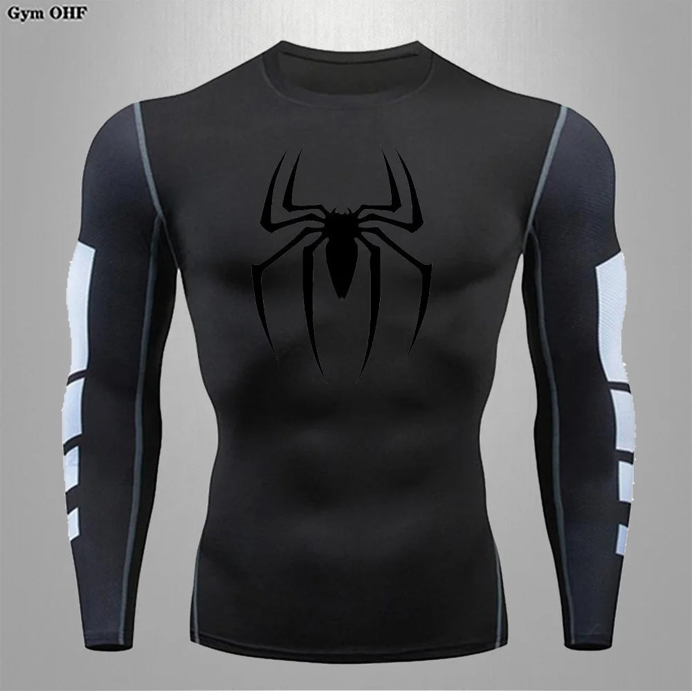 Spiderman Compression Fitness Shirt: Elevate Your Workout Performance