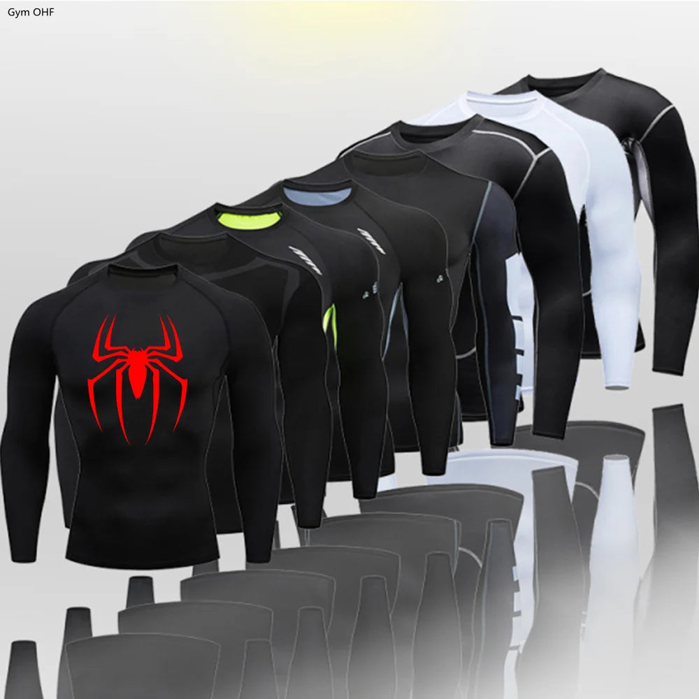 Spiderman Compression Fitness Shirt: Elevate Your Workout Performance