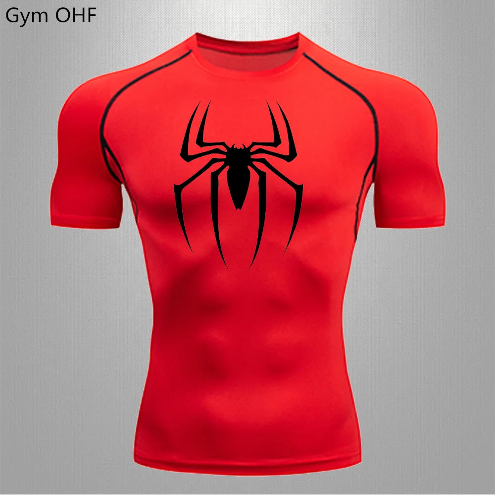 Spiderman Compression Fitness Shirt: Elevate Your Workout Performance