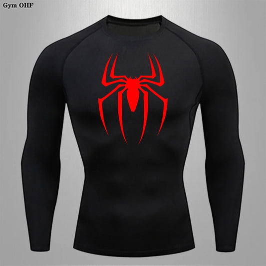 Spiderman Compression Fitness Shirt: Elevate Your Workout Performance