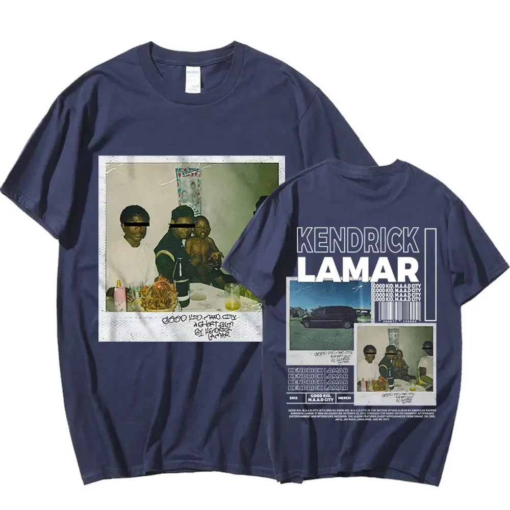 Kendrick Lamar "Good Kid" Graphic T-Shirt: A Tribute to Hip Hop Excellence