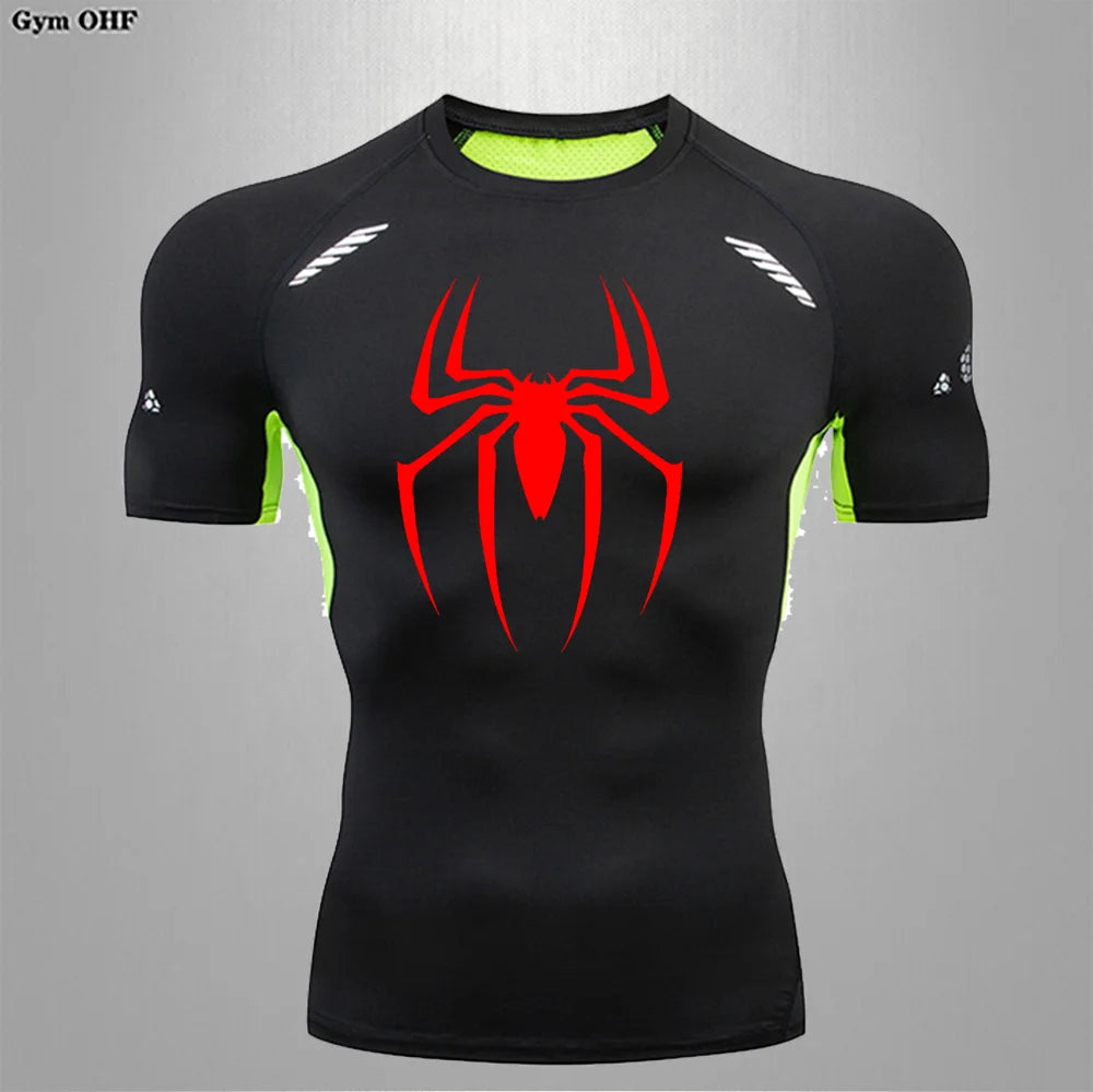 Spiderman Compression Fitness Shirt: Elevate Your Workout Performance